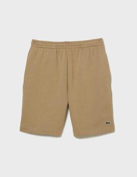 Pantalón Lacoste Short GH9627 00 Beige Cb8