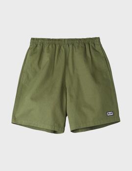 Pantalón Obey Easy Relaxed Twill Short Army