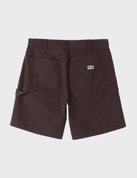 Pantalón Obey Big Timer Carpenter Short Java Brown