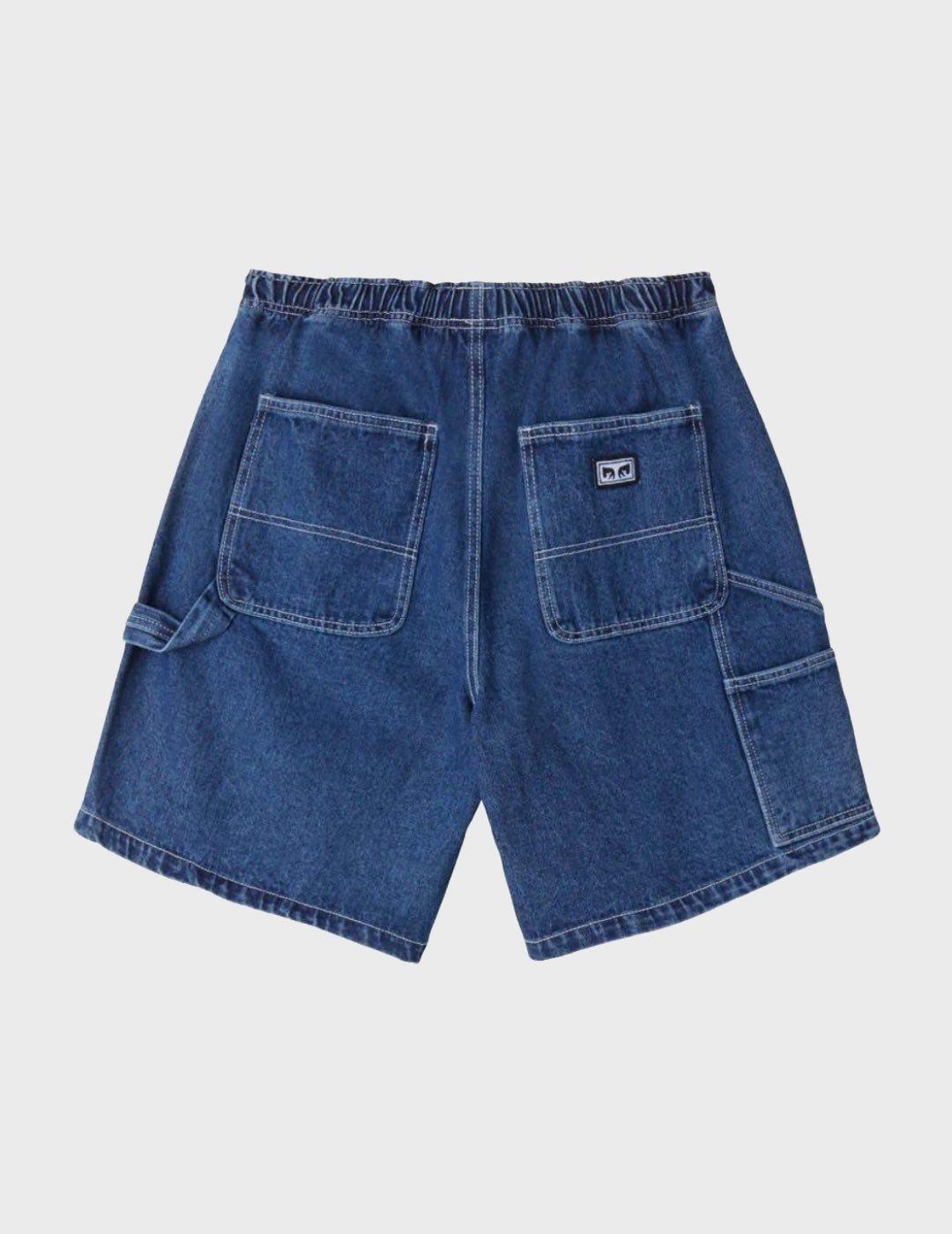 Pantalón Obey Easy Denim Carpenter Short SWIndigo