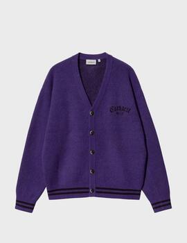 Cardigan Carhartt WIP Onyx Tyrian /Black