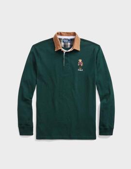 Polo Polo Ralph Lauren Bear L/S MClassics CollgGrn