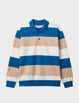 Polo Obey Liam Sweatshirt Ls DeepLagoonMulti