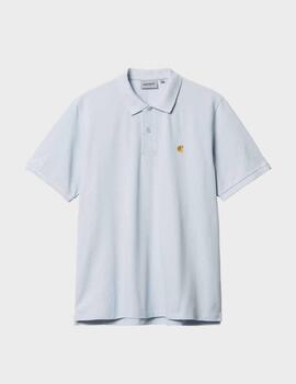 Polo Carhartt WIP S/S Chase Pique Icarus/Gold