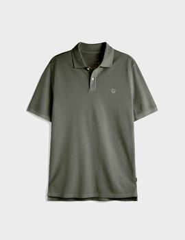 Polo Ecoalf Ted Para Hombre Color Forest Night