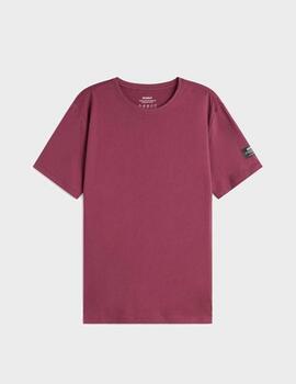 Camiseta Ecoalf Mina Para Hombre Color Burdeos