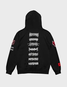 Hoodie Zip 10 Years Black