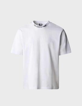 Camiseta The North Face M S/s Zumu Relaxed White/B
