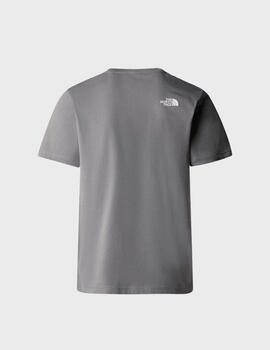 Camiseta The North Face M S/s Easy SmokePearl/Blue