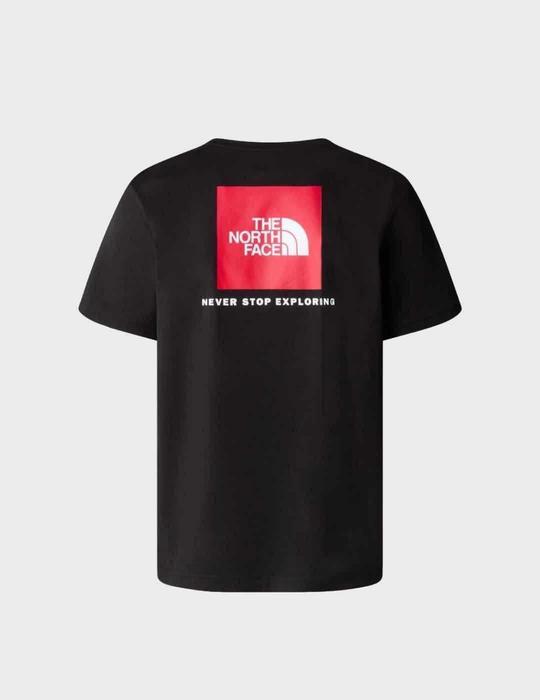 Camiseta The North Face M S/s Redbox Black/R/W