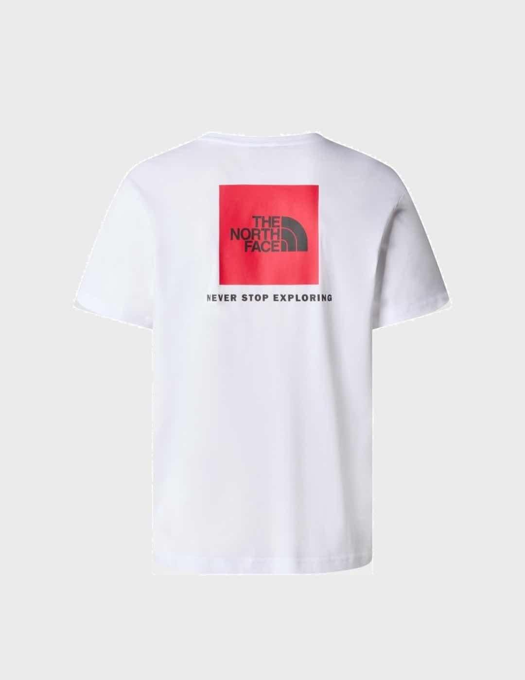 Camiseta The North Face M S/s Redbox White/R/B