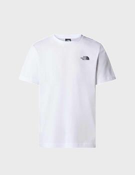 Camiseta The North Face M S/s Redbox White/R/B