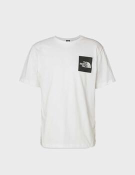 Camiseta The North Face M S/s Fine White/Black