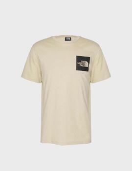 Camiseta The North Face M S/s Fine Gravel/Black