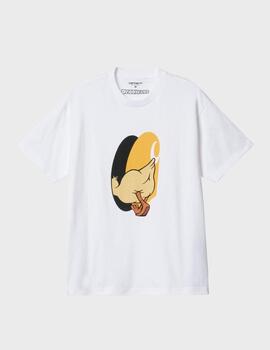 Camiseta Carhartt WIP Deadkebab Knock Knock White