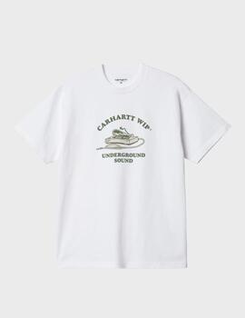 Camiseta Carhartt WIP Underground Sound White