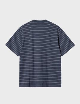 Camiseta Carhartt WIP S/S Orlean Spree AzulSH