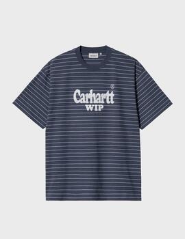 Camiseta Carhartt WIP S/S Orlean Spree AzulSH