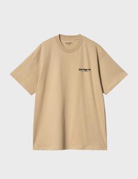 Camiseta Carhartt WIP S/s Ink Bleed Sable/Tobacco