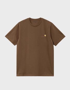 Camiseta Carhartt WIP S/S American Script Lumber