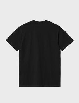 Camiseta Carhartt WIP S/S American Script Black