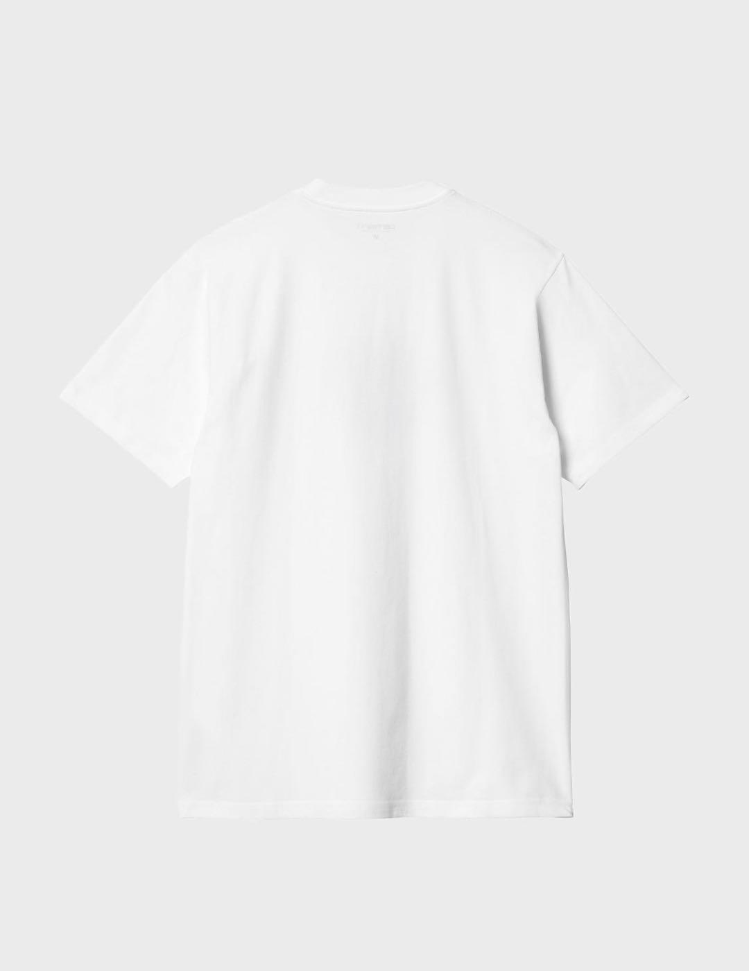 Camiseta Carhartt WIP S/S Bottle Cap White