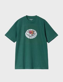 Camiseta Carhartt WIP S/S Bottle Cap Chervil