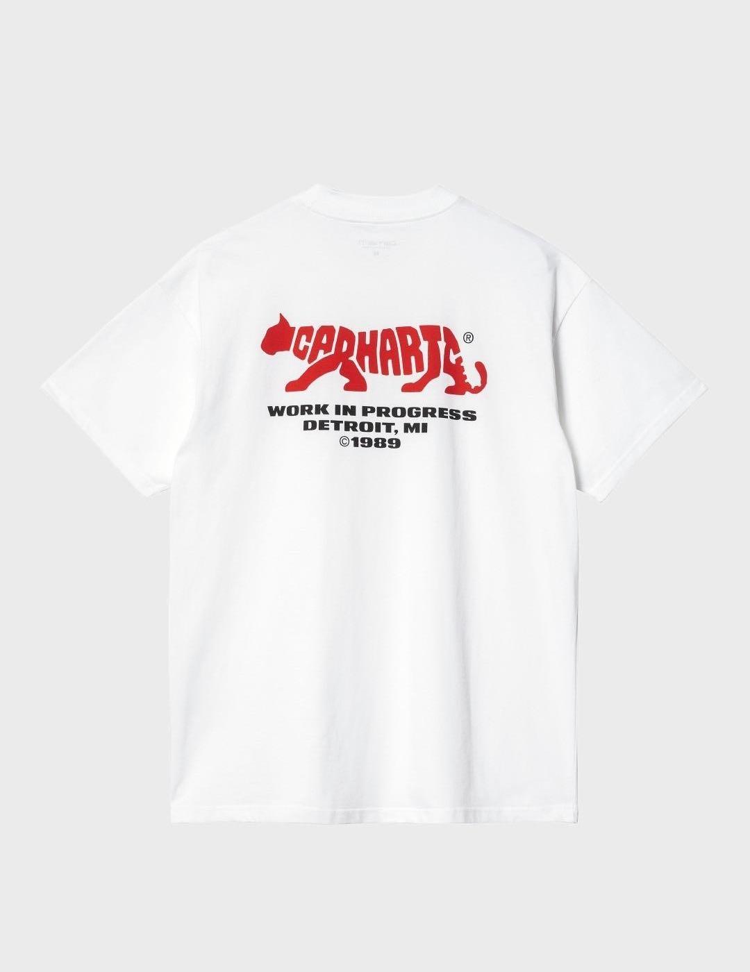 Camiseta Carhartt WIP S/S Rocky White/Red