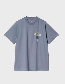 Camiseta Carhartt WIP S/S Covers Bay Blue