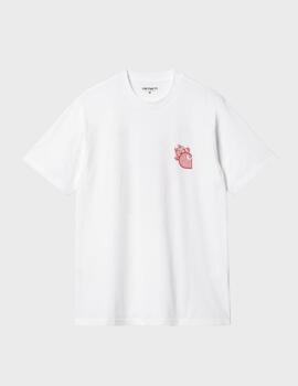 Camiseta Carhartt WIP S/s Little Hellraiser White