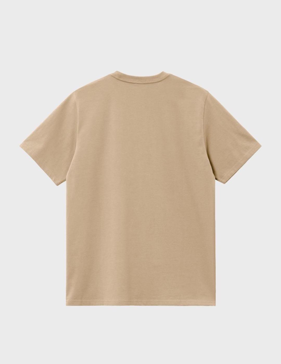 Camiseta Carhartt WIP S/S Chase Unisex Sable Gold