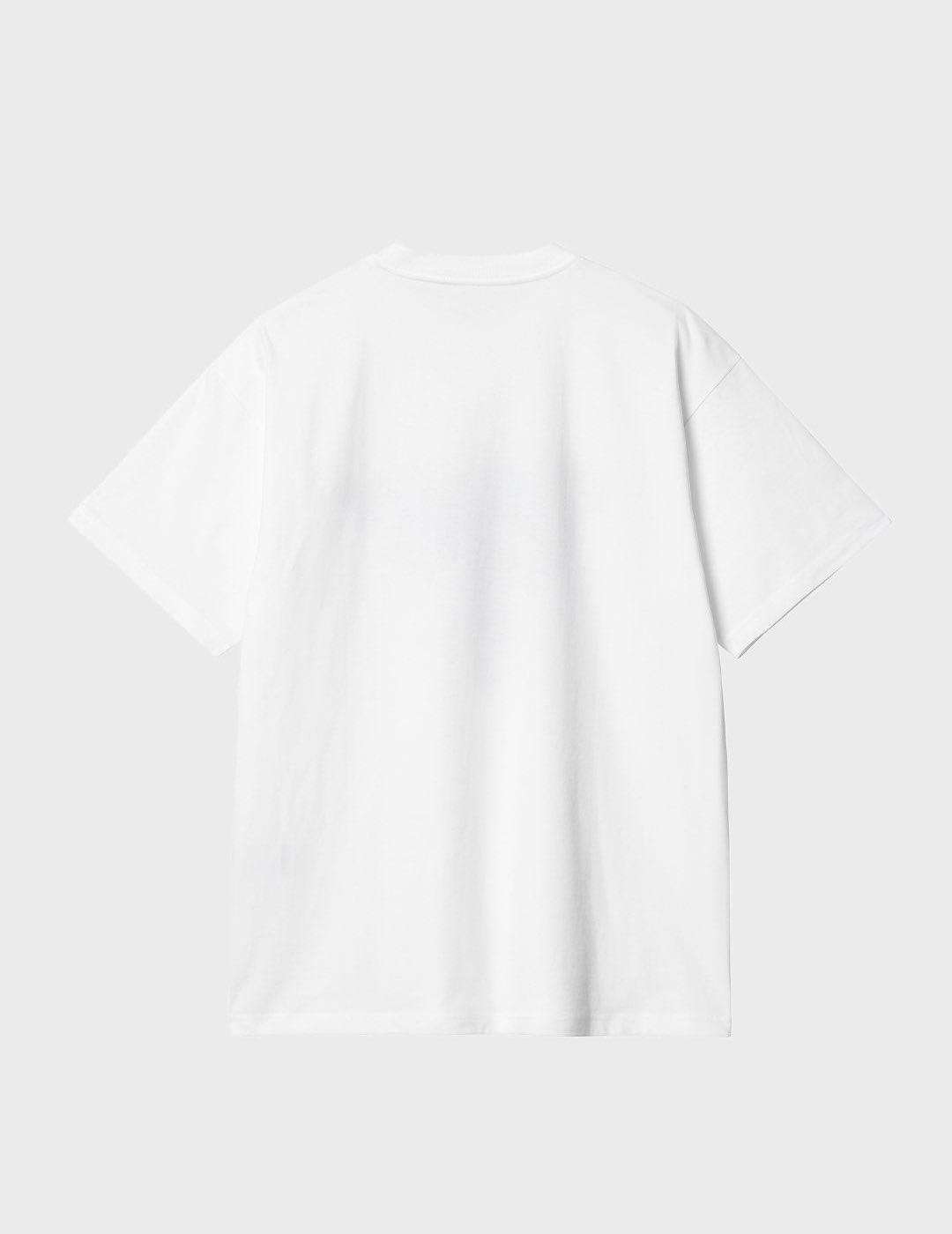 Camiseta Carhartt WIP S/s Diagram Script White