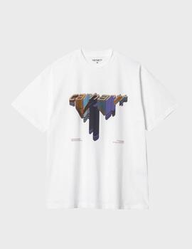 Camiseta Carhartt WIP S/s Diagram Script White