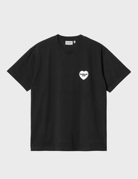 Camiseta Carhartt WIP S/S Heart Bandana Black