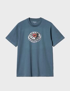 Camiseta Carhartt WIP S/s Bottle Cap Naval