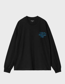 Camiseta Carhartt WIP L/s Soundface Black