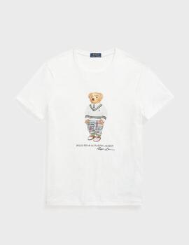 Camiseta Polo Ralph Lauren Bear White