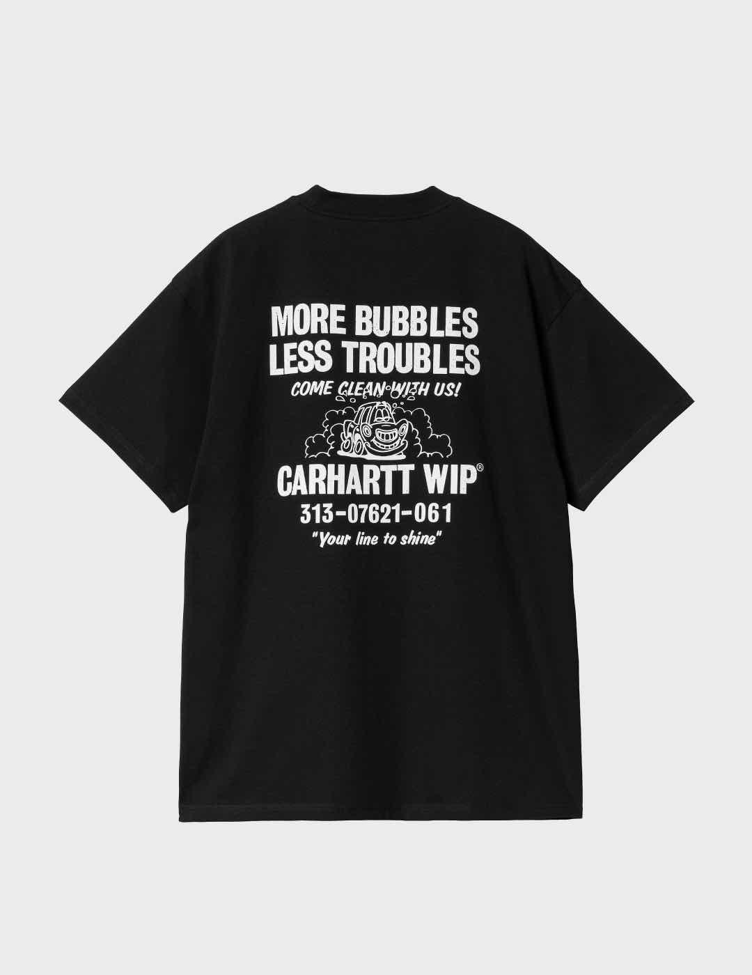 Camiseta Carhartt WIP S/S Less Troubles Blck/wht