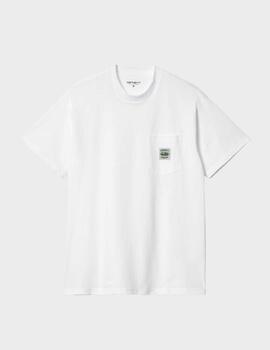 Camiseta Carhartt WIP S/S Field Pocket White