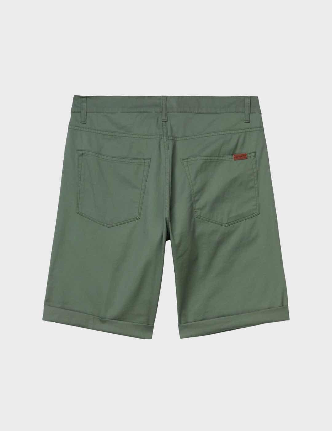 Pantalón Carhartt WIP Swell Short Dollar Green