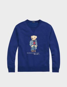 Sudadera Polo Bear Ralph Lauren Long Sleeve Blue