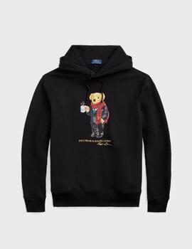 Sudadera Polo Bear Ralph Lauren M LNY Black