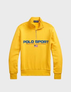 Sudadera Polo Sport Ralph Lauren 1/4 Zip Yellow