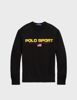 Sudadera Polo Sport Ralph Lauren Crewneck Black