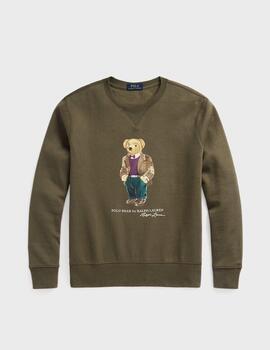 Sudadera Polo Bear Ralph Lauren M Classics Green