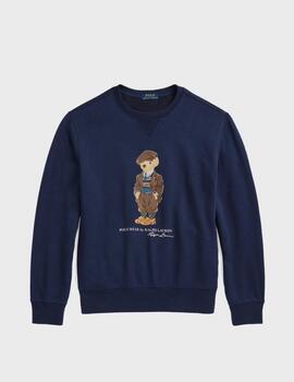 Sudadera Polo Bear Ralph Lauren Long Sleeve Navy