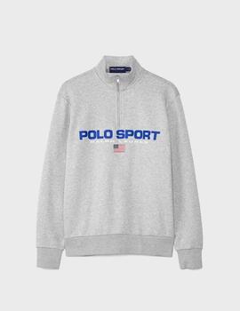 Sudadera Polo Sport Ralph Lauren 1/4 Zip GreyHtr