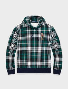 Sudadera Polo Bear Ralph Lauren Hoodie TartanHrtg