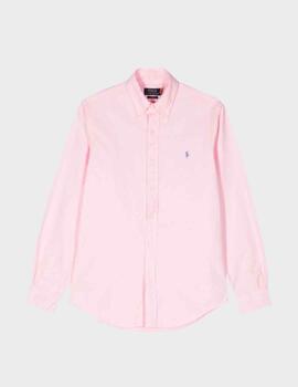 Camisa Polo Ralph Lauren LongSleeve L/S CarmelPink