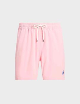 Bañador Polo Ralph Lauren Traveler Pink